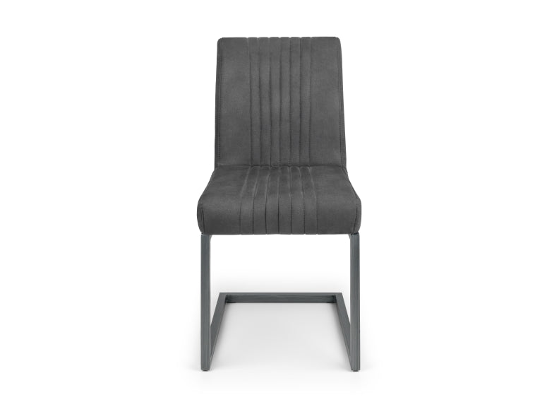 Brooklyn Charcoal Dining Chair - 1