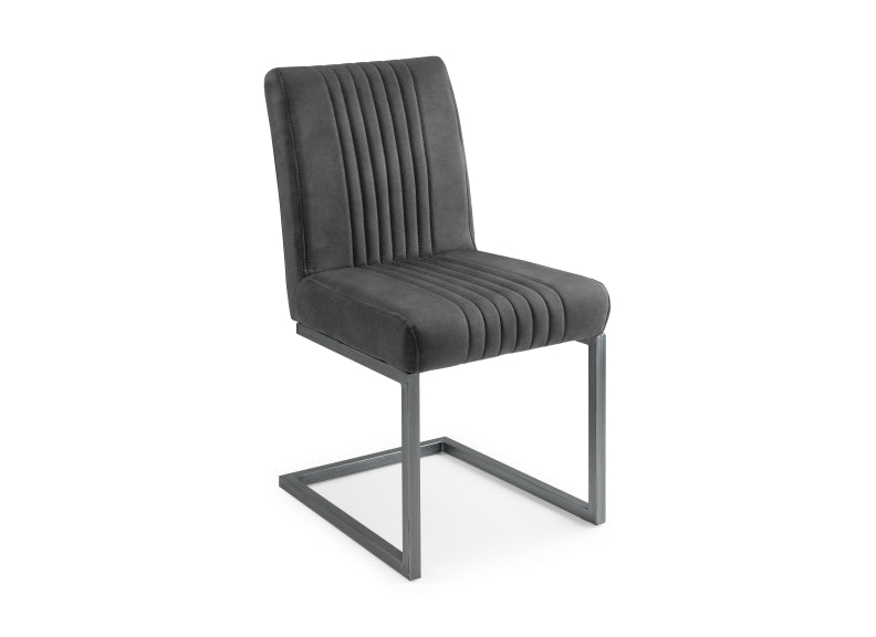 Brooklyn Charcoal Dining Chair - 1