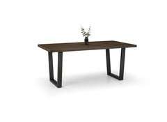 Brooklyn Dark Oak 1.8m Dining Table