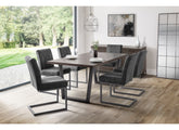 Brooklyn Dark Oak 1.8 m Dining Set