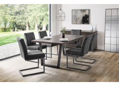 Brooklyn Dark Oak 1.8 m Dining Set