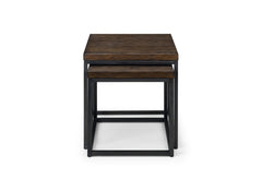 Brooklyn Dark Oak Nest Of Lamp Tables - 1
