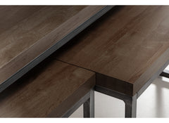 Brooklyn Nest Of Coffee Tables - edge