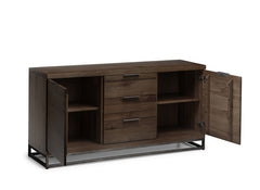 Brooklyn Dark Oak Sideboard - interior