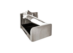 Clara Grey Fabric TV Storage Beds