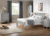 Barcelona Dove Grey Low Foot Bed - Room