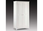 Cameo Stone White Two Door Wardrobe