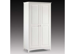 Cameo Stone White Two Door Wardrobe