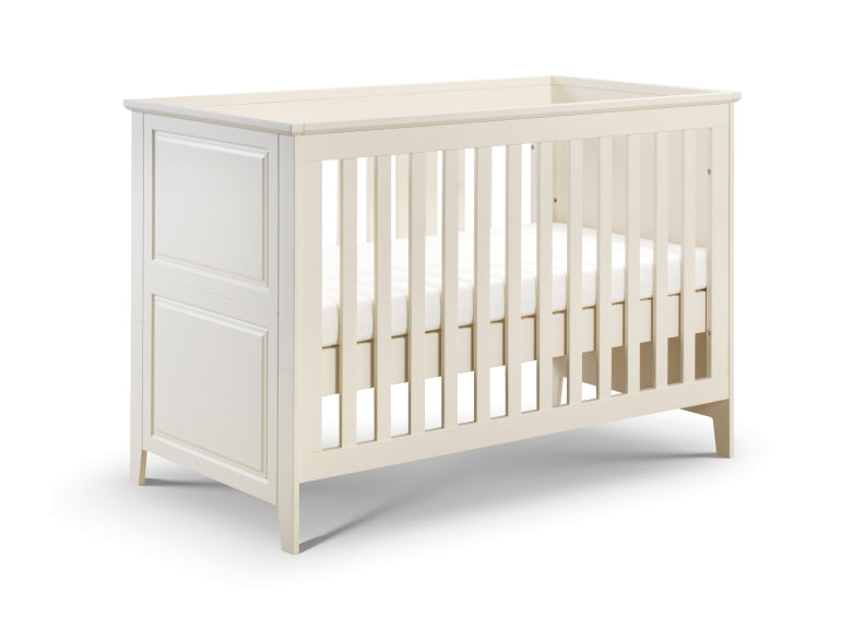 Cameo Stone White Cot Bed