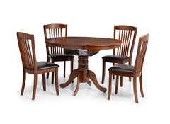 Canterbury Oval Extending Table Set - open