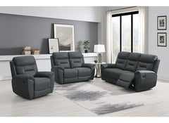 Canterbury Slate Grey 3RR+2RR+RR Sofas