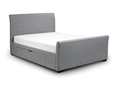 Capri Grey Bed W/Drawers - 1