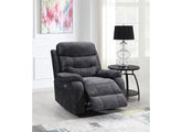 Carrie Grey Velvet Armchair - room