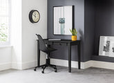 Carrington Black Desk & Erika Office Chair