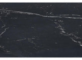 Cody Black Round Dining Tables - Stone Effect Tops