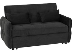 Chelsea Black Fabric Sofa Bed