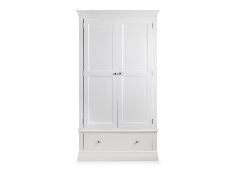 Clermont White Wardrobe - 1