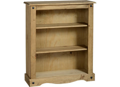 Corona Pine Low Bookcase