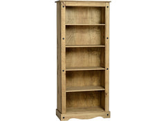 Corona Pine Tall Bookcase