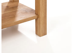 Coxmoor Oak Console Table - base