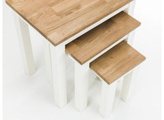 Coxmoor Ivory Nest Of Tables - detail
