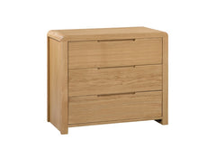 Curve Three Drawer Chest - 1