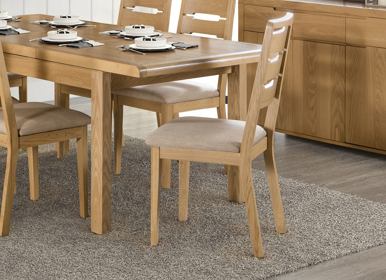 Curve Oak Chair - Room