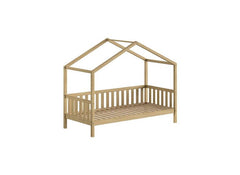 Nature House Bed With Fence (DAHK9012) 90 X 200 Cm Oak (VIP)