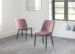 Delaunay Pink Dining Chairs