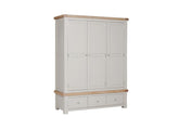 Doune Taupe Triple Wardrobe - 1