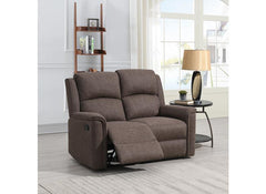 Dartmoor Brown Fabric 2PP Sofa