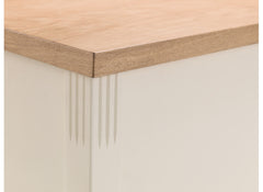 Davenport Ivory Bench - edge