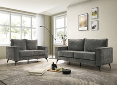 Dawson 3+2 Sofa Group – Dark Grey Fabric Upholstered Sofas