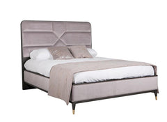 Diletta Ebony Bed Frame – Art Deco Bedroom Furniture | Diletta Ebony Bedroom Collection