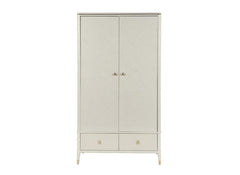 Diletta Stone Two Door Wardrobe – Art Deco Bedroom Furniture | Diletta Stone Bedroom Collection