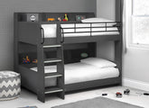 Domino Anthracite Bunk Bedroom