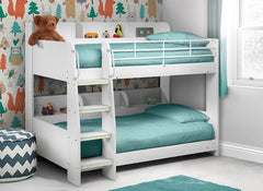 Domino White Bunk Bedroom