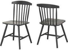 Emery Dark Grey Chairs - 1