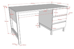 Eva Desk White (VIP)