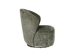 Edie Accent Chair - Green Fabric
