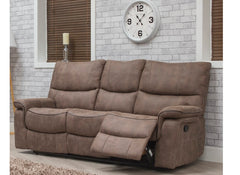 Emilio Hazel Reclining Three Seat Sofa