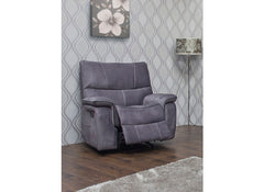 Emilio Grey Reclining Armchair