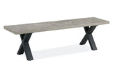 Fredrik Grey Bench