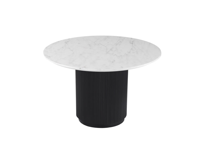 Lucas Round Table W/Marble Top - 2