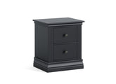 Bordeaux Charcoal Bedside