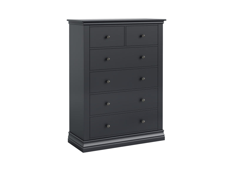 Bordeaux Charcoal 2+4 Chest