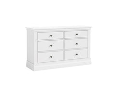 Bordeaux White Wide Chest