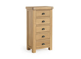 Normandy Tall Chest - cup handles