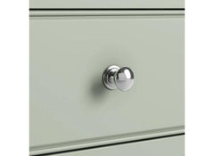 Salcombe Sage Chrome Knob