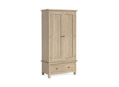 Modern Country Oak Gents Wardrobe